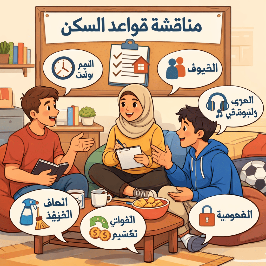 7 معايير تمنع المشاكل قبل أن تبدأ السكن التشاركي